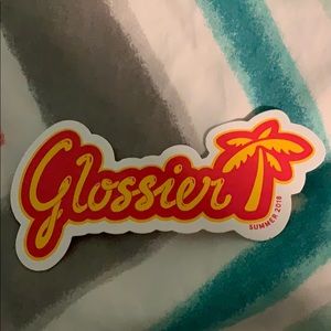 glossier sticker